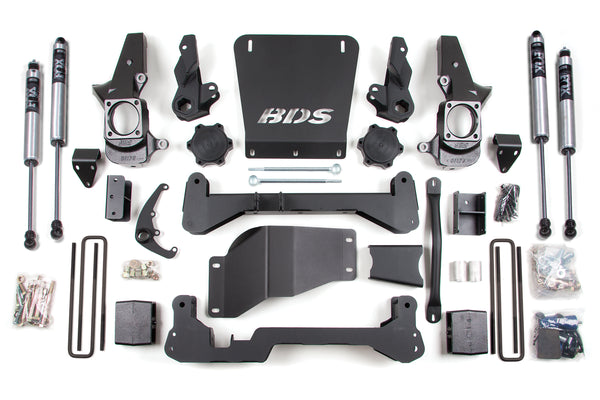 BDS 7 Inch Lift Kit, Fits 2007 Chevrolet Suburban 2500 1818FS
