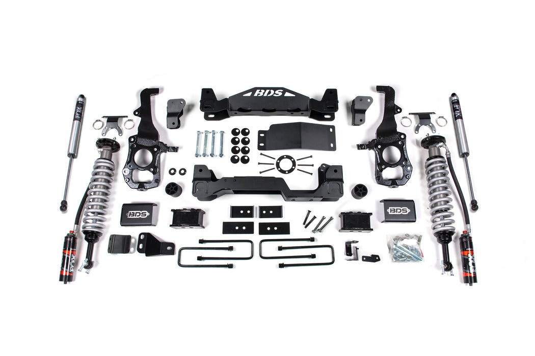 BDS BDS1900FPE 6 Inch Lift Kit -FOX 2.5 Performance Elite Coil-Over - Ford F150 (21-24) 4WD