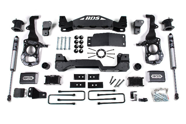 BDS 6 Inch Lift Kit, Fits Ford F150 21-25 4WD 1900FS