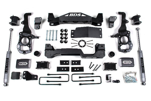 BDS 6 Inch Lift Kit Fits Ford F150 (21-25) 4WD