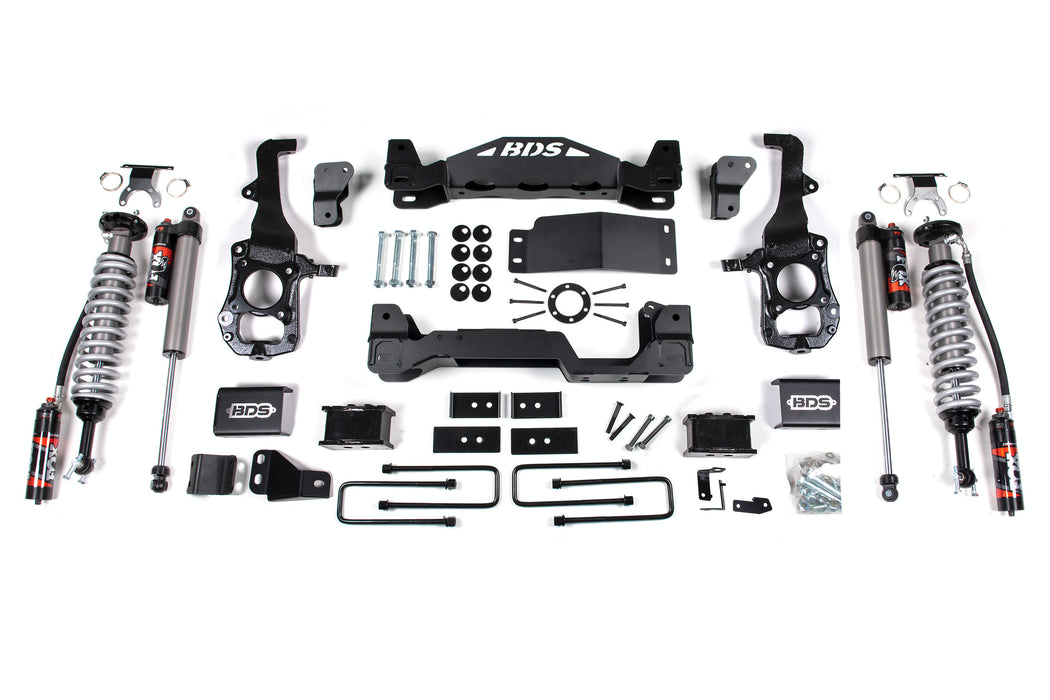 BDS BDS1901FPE 6 Inch Lift Kit -FOX 2.5 Performance Elite Coil-Over Ford F150 (21-24) 4WD