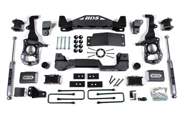 BDS 4 Inch Lift Kit, Fits Ford F150 21-25 4WD 1902H