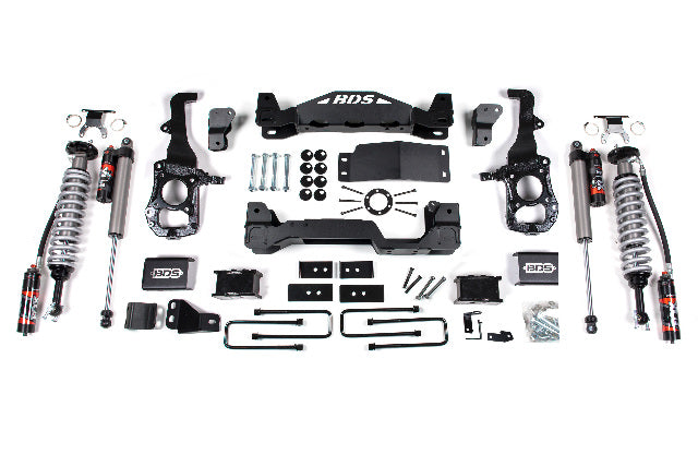 BDS 4 Inch Lift Kit 2.5 Performance Elite Coil-over, Fits Ford F150 21-25 4WD 1903FPE