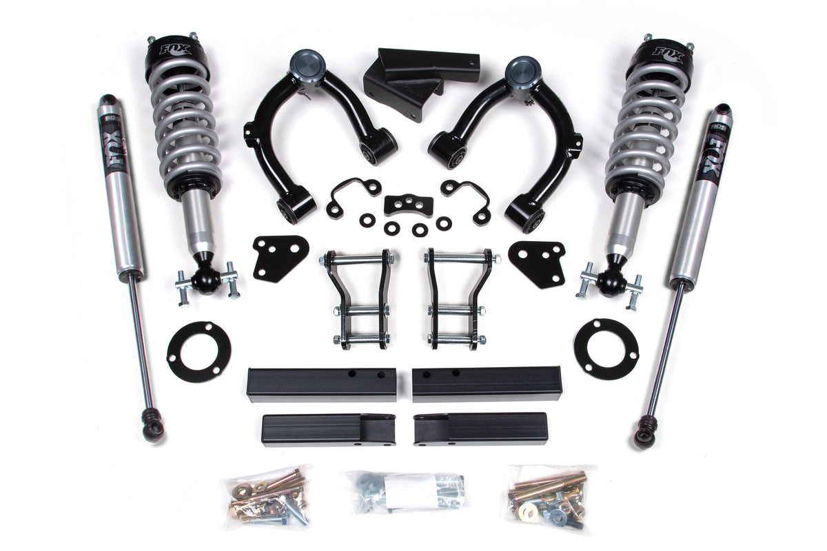 BDS 3.5 Inch Lift Kit 2.0 Coil-over, Fits Ford Ranger 19-23 4WD 1906FSL