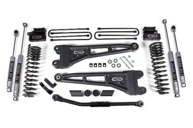 BDS 2.5 Inch Lift Kit w/ Radius Arm Fits Ford F450 Super Duty (20-22) 4WD Diesel & Gas