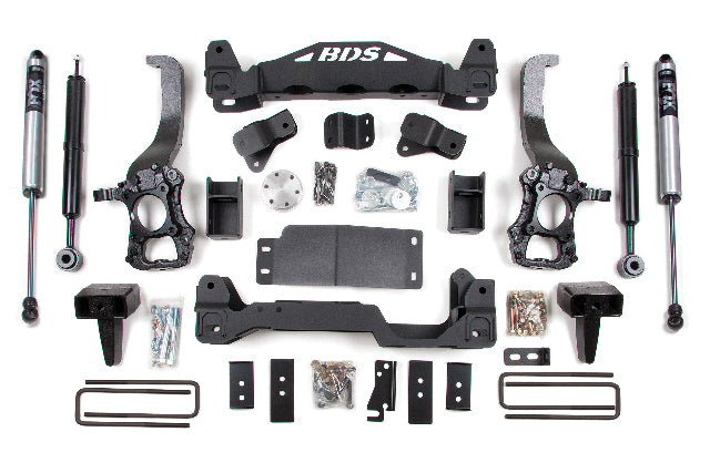 BDS 6 Inch Lift Kit, Fits Ford F150 09-13 4WD 1919FS