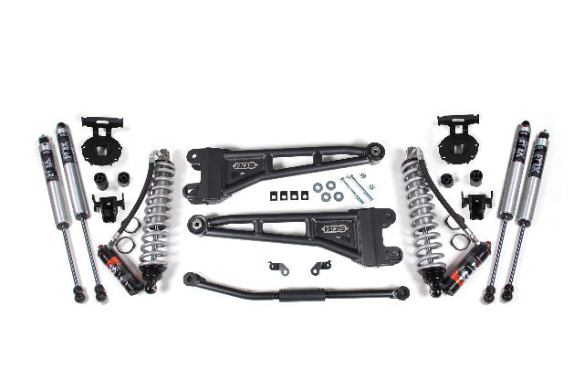 BDS 2.5 Inch Lift Kit W/ Radius Arm 2.5 Performance Elite Coil-over Conversion, Fits Ford F250/F350 Super Duty 11-16 4WD Diesel 1928FPE