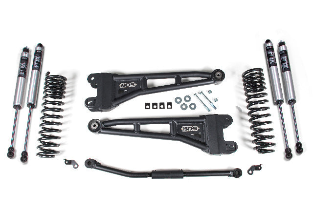 BDS 2.5 Inch Lift Kit W/ Radius Arm, Fits Ford F250/F350 Super Duty 11-16 4WD Diesel 1928FS