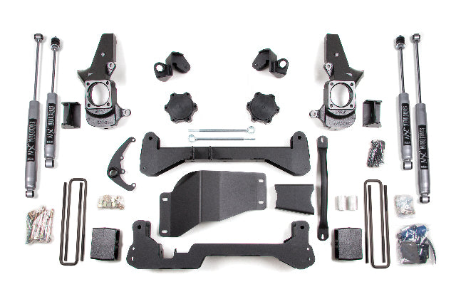 BDS 4.5 Inch Lift Kit, Fits 2007 Fits Chevrolet Suburban 2500 192H