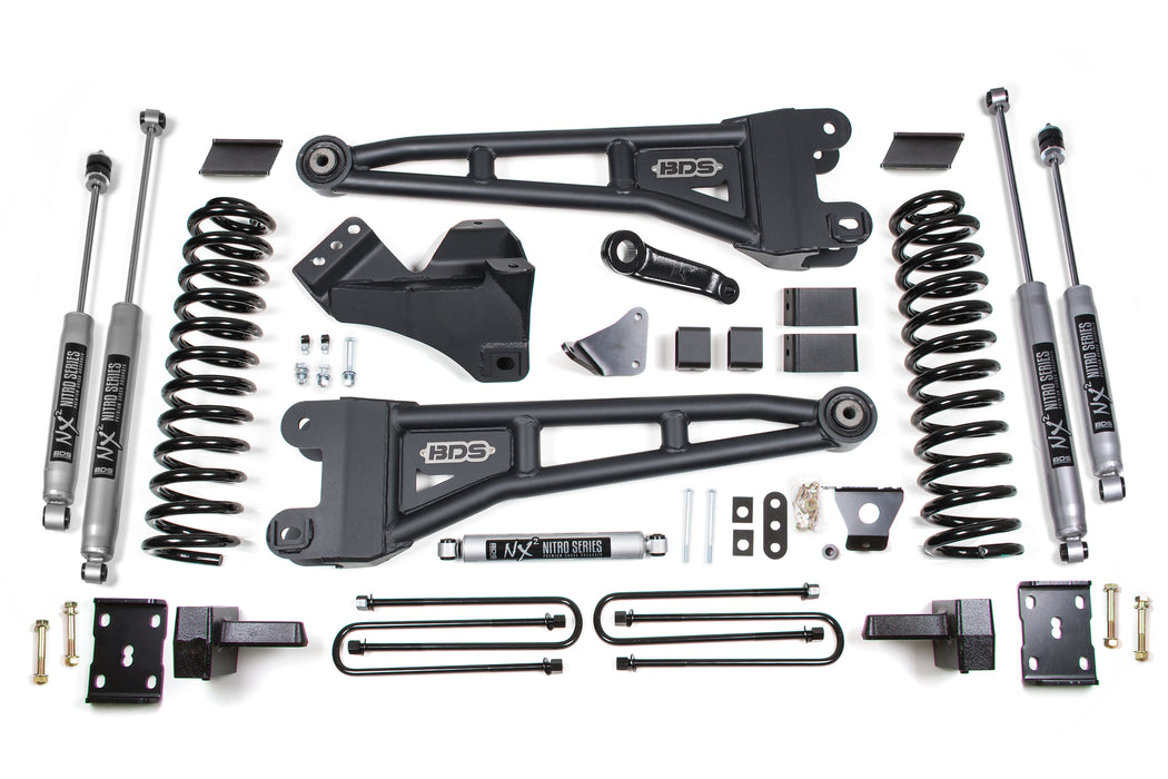 BDS BDS1945FS 6 Inch Lift Kit w/ Radius Arm Ford F250/F350 Super Duty (05-07) 4WD Diesel