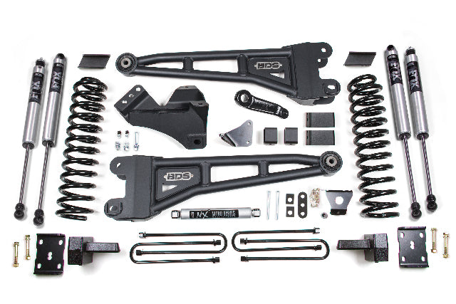 BDS 6 Inch Lift Kit W/ Radius Arm, Fits Ford F250/F350 Super Duty 05-07 4WD Gas 1948FS