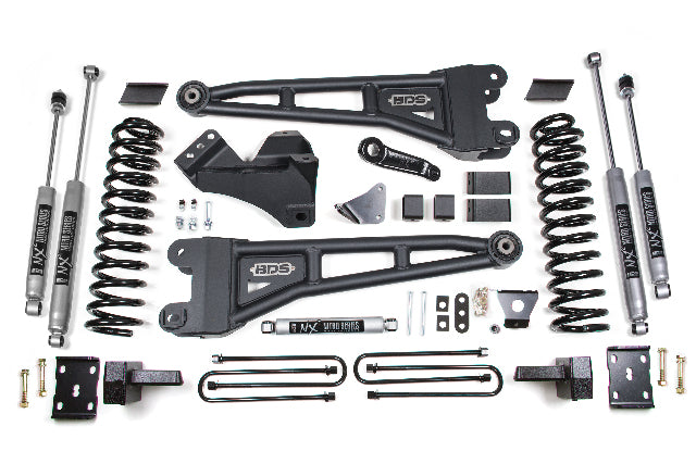 BDS 6 Inch Lift Kit W/ Radius Arm, Fits Ford F250/F350 Super Duty 05-07 4WD Gas 1948H