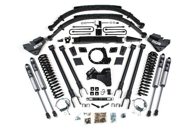 BDS 9 Inch Lift Kit w/ 4-Link Fits Ford F250/F350 Super Duty (20-22) 4WD Gas