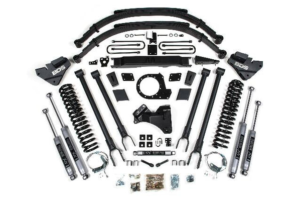 BDS 9 Inch Lift Kit W/ 4-Link, Fits Ford F250/F350 Super Duty 20-22 4WD Gas 1960H