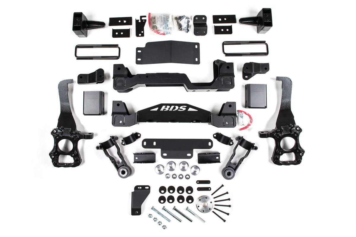BDS 4 Inch Lift Kit, Fits Ford F150 Raptor 19-20 4WD 1963H