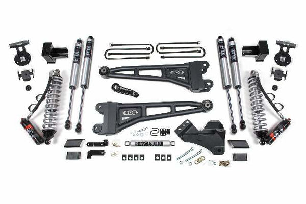 BDS 6 Inch Lift Kit W/ 4-Link 2.5 Performance Elite Coil-over Conversion, Fits Ford F250/F350 Super Duty 17-19 4WD Diesel 1977FPE