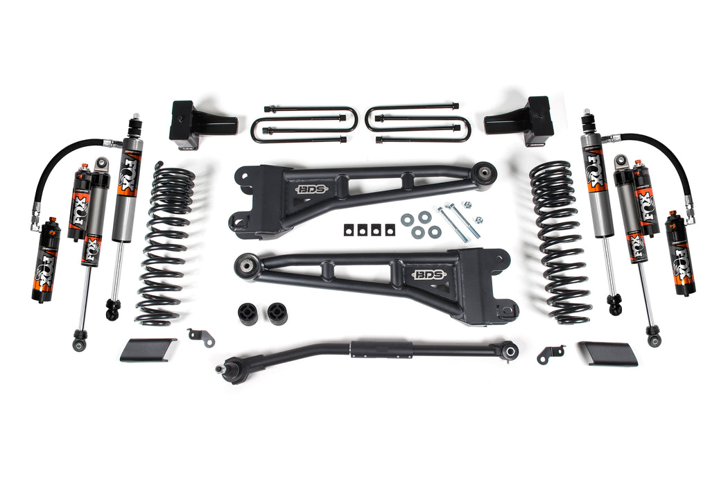 BDS BDS2231FPE 2.5 Inch Lift Kit w/ Radius Arm Ford F250/F350 Super Duty (17-19) 4WD Diesel