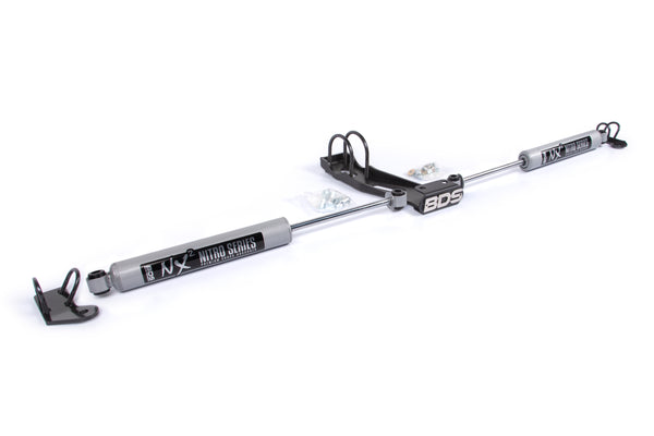BDS Dual Steering Stabilizer Kit W/ NX2 Shocks, Fits Chevy/ GMC Truck 73-87 And SUV 69-91 4WD With OE Stabilizer 2009DH