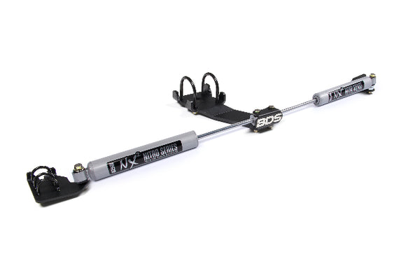 BDS Dual Steering Stabilizer Kit W/ NX2 Shocks, Fits Dodge RAM 2500/3500 09-13 4WD T-style Steering 2014DH