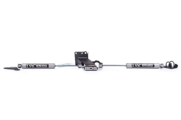 BDS Dual Steering Stabilizer Kit W/ NX2 Shocks T-style Steering Fits RAM 2500 19-24 And 3500 19-24 4WD 2031DH