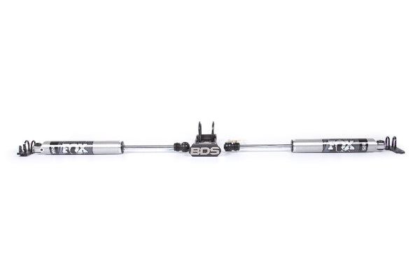 BDS Dual Steering Stabilizer Kit W/ 2.0 Performance Shocks, Fits 1997-2006 Fits Jeep Wrangler 2028DF