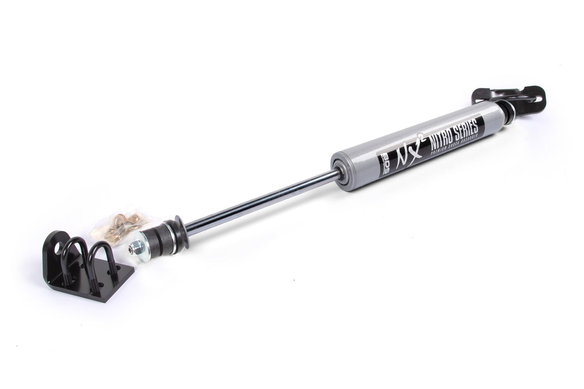 BDS Single Steering Stabilizer Kit W/ NX2 Shock, Fits 1982 Fits Jeep CJ5 2029SH