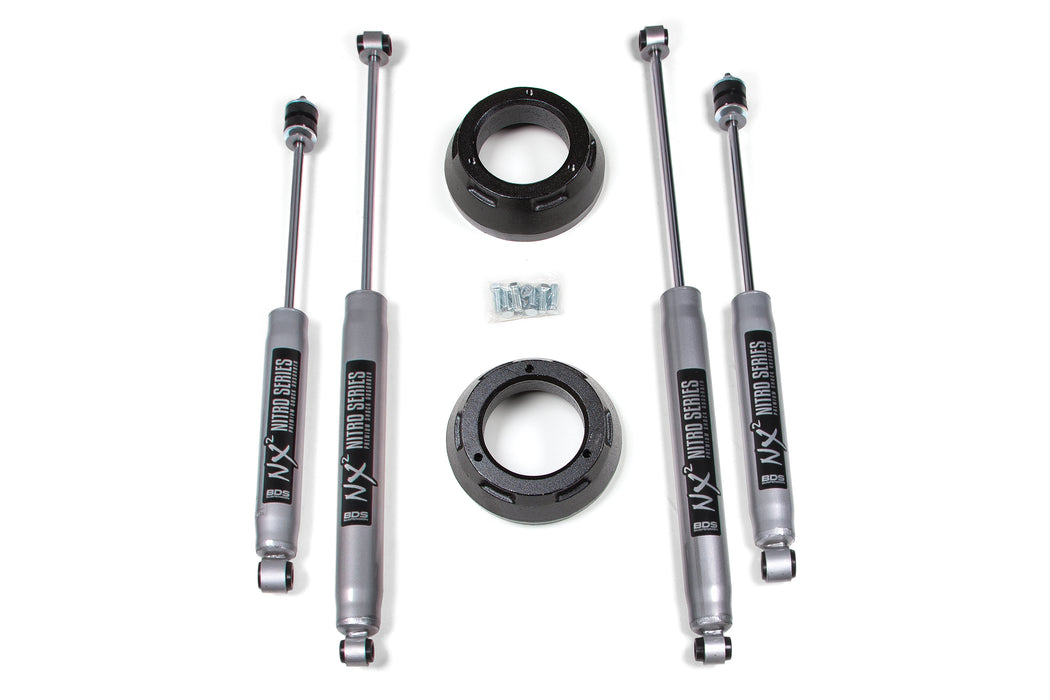 BDS BDS205H 2 Inch Leveling Kit Compatible with Dodge Ram 1500/2500 (94-02) 4WD