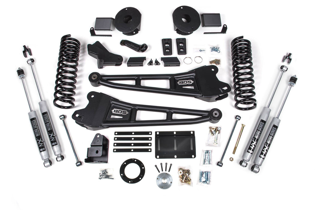 BDS BDS2102H 6 Inch Lift Kit w/ Radius Arm Ram 2500 w/ Rear Air Ride (14-18) 4WD Diesel