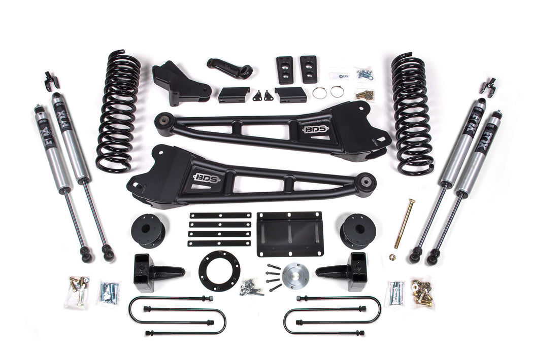 BDS BDS2107FS 5.5 Inch Lift Kit w/ Radius Arm Ram 3500 w/ Rear Air Ride (13-18) 4WD Gas