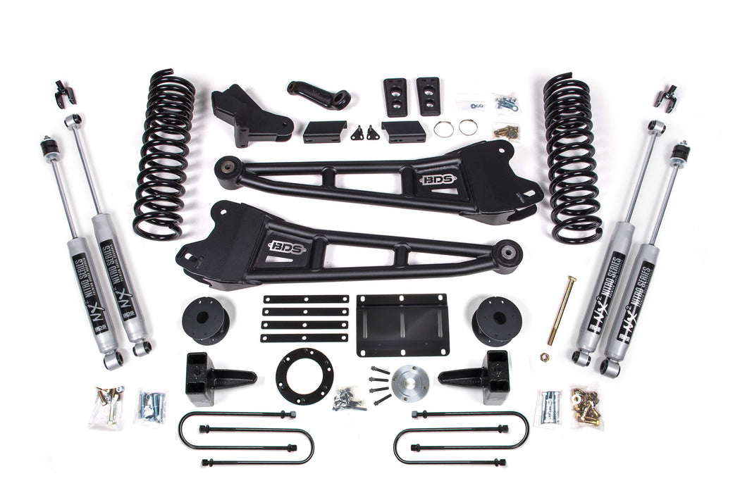 BDS BDS2106FS 6 Inch Lift Kit w/ Radius Arm Ram 3500 w/ Rear Air Ride (13-18) 4WD Diesel