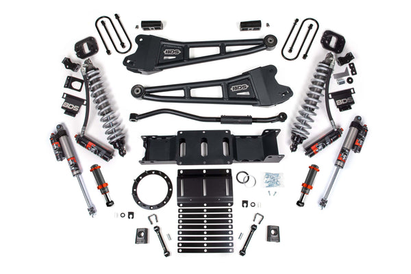 BDS 3 Inch Lift Kit W/ Radius Arm Fox 2.5 Coil-over Conversion - Performance Elite RAM 3500 19-24 4WD Diesel 2118PESB