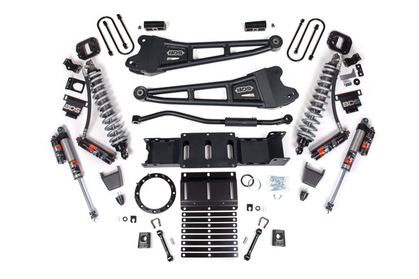 BDS 3 Inch Lift Kit W/ Radius Arm Fox 2.5 Coil-over Conversion - Performance Elite RAM 3500 19-24 4WD Diesel 2119PES