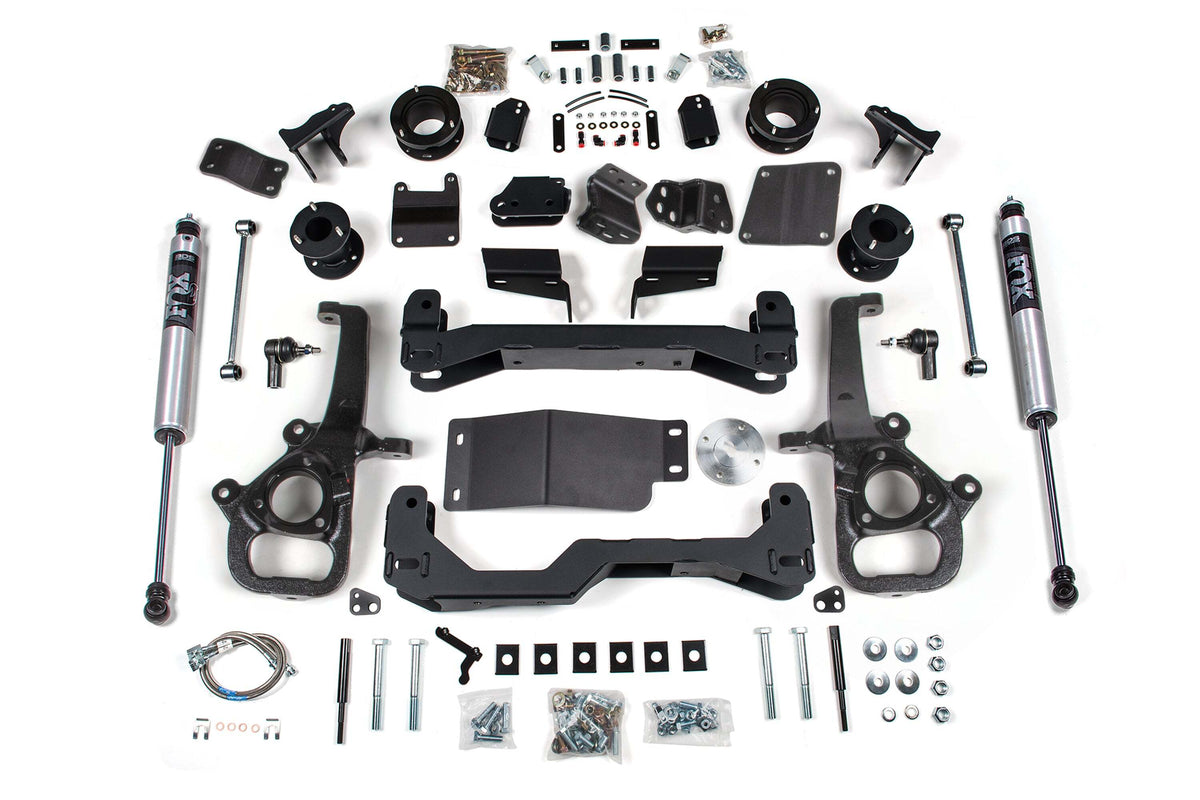 BDS 4 Inch Lift Kit Fits RAM 1500 W/ Air Ride 25-26 4WD 2122FS