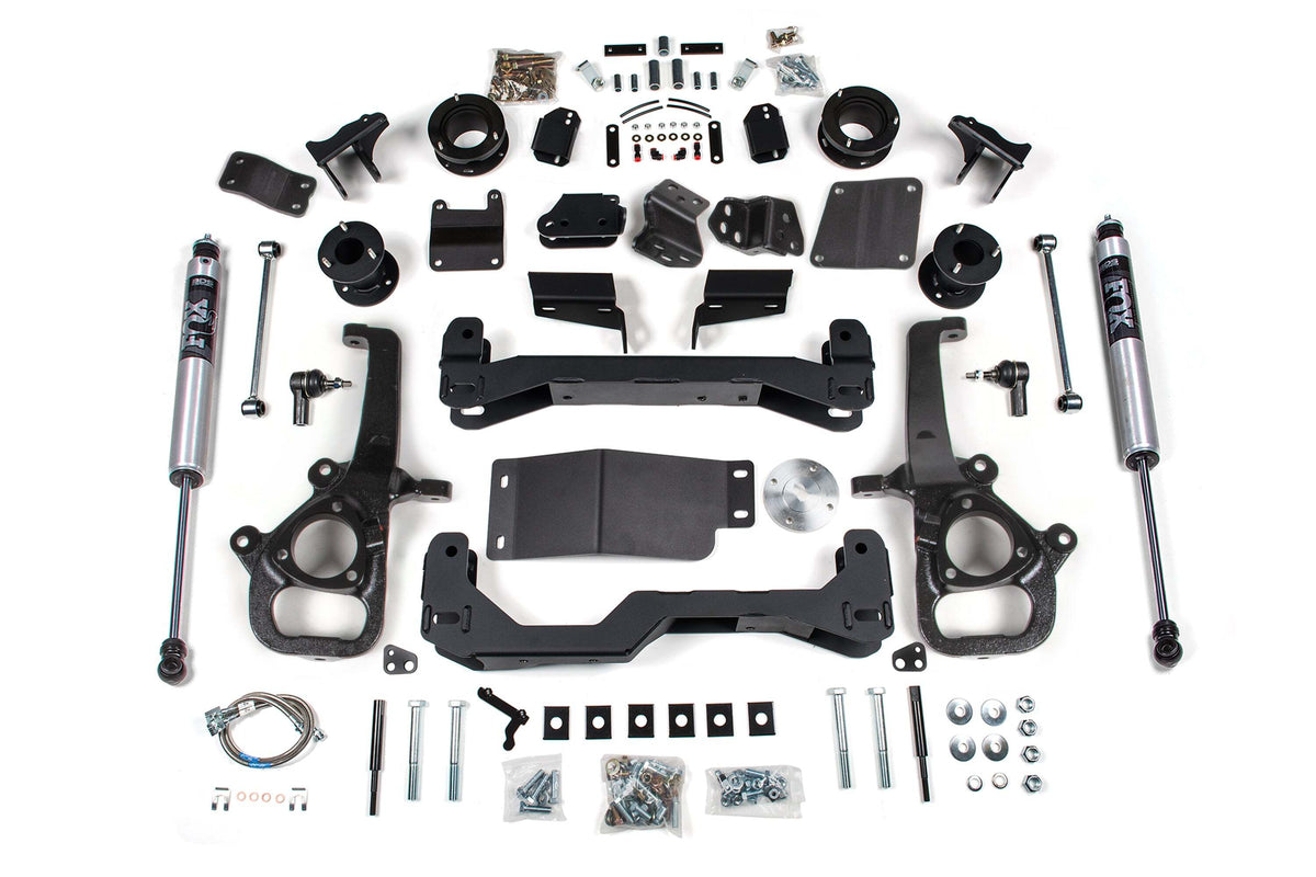 BDS 4 Inch Lift Kit Fits RAM 1500 W/ Air Ride 25-26 4WD 2123FS