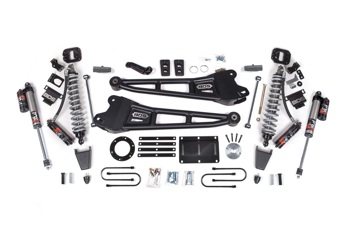 BDS 6 Inch Lift Kit W/ Radius Arm FOX 2.5 Coil-over Conversion - Performance Elite Fits RAM 3500 13-18 4WD Diesel 2132PES