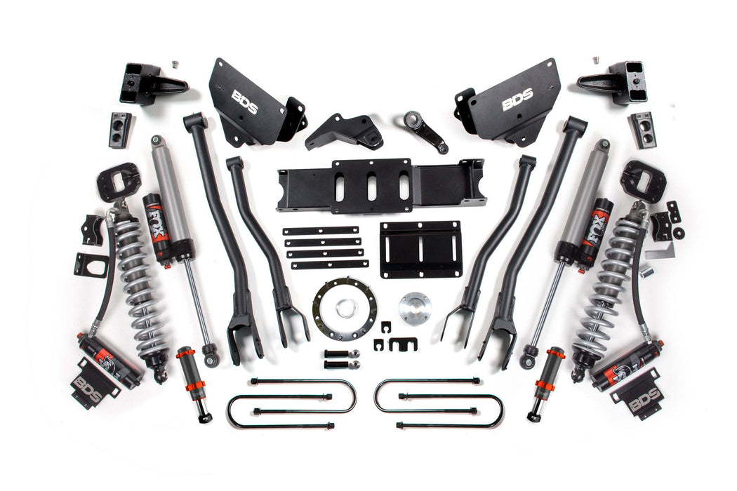 BDS 6 Inch Lift Kit w/ 4-Link FOX 2.5 Coil-Over Conversion - Performance Elite Ram 3500 (13-18) 4WD Diesel