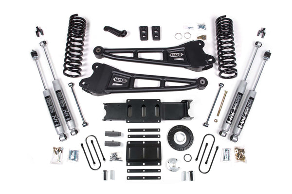 BDS 6 Inch Lift Kit W/ Radius Arm RAM 3500 13-18 4WD Diesel 2134H