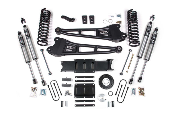 BDS 6 Inch Lift Kit W/ Radius Arm RAM 3500 13-18 4WD Diesel 2134PS