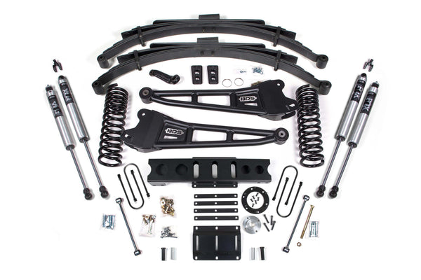 BDS 6 Inch Lift Kit W/ Radius Arm RAM 3500 13-18 4WD Diesel 2141FS