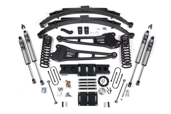 BDS 6 Inch Lift Kit W/ Radius Arm RAM 3500 13-18 4WD Diesel 2141PS