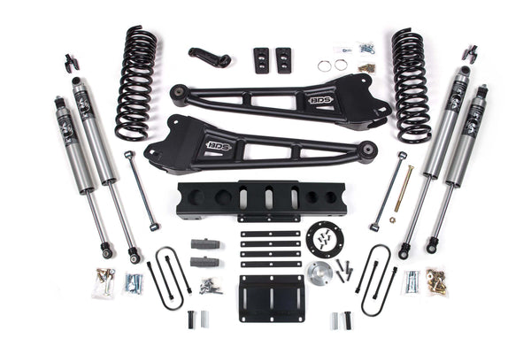 BDS 6 Inch Lift Kit W/ Radius Arm RAM 3500 13-18 4WD Diesel 2142PS