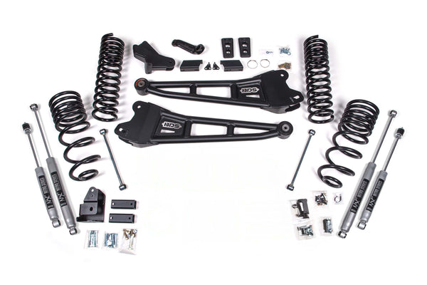 BDS 4 Inch Lift Kit W/ Radius Arm RAM 2500 25-26 4WD Diesel 2143H