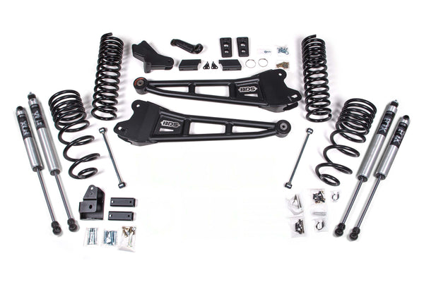 BDS 4 Inch Lift Kit W/ Radius Arm RAM 2500 25-26 4WD Diesel 2143PS