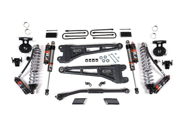 BDS 3 Inch Lift Kit W/ Radius Arm 2.5 Coil-over Conversion Performance Elite, Fits Ford F250/F350 Super Duty 23-25 4WD 2202FPE