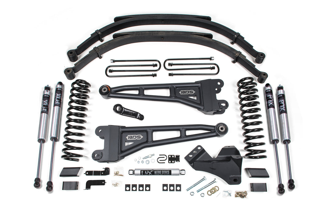 BDS BDS2208FS 5 Inch Lift Kit w/ Radius Arm Ford F250/F350 Super Duty (23-24) 4WD Diesel