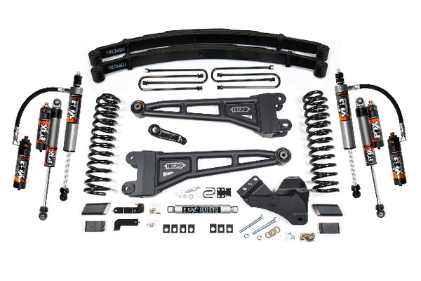 BDS 4 Inch Lift Kit W/ Radius Arm, Fits Ford F250/F350 Super Duty 17-19 4WD Gas 2235FPE