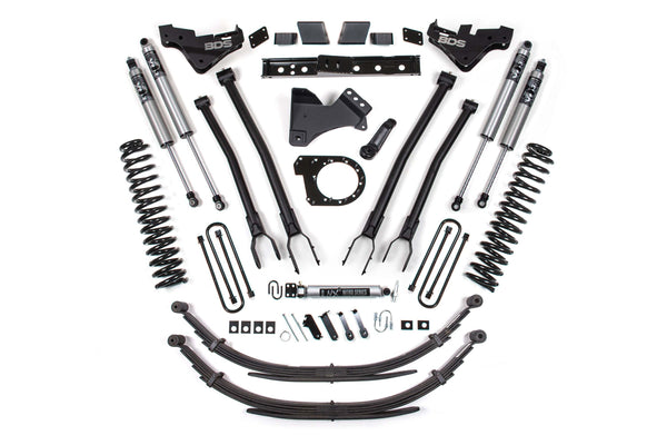 BDS 7 Inch Lift Kit W/ 4-Link Ford F250/F350 Super Duty 23-26 4WD Diesel 2253FPS