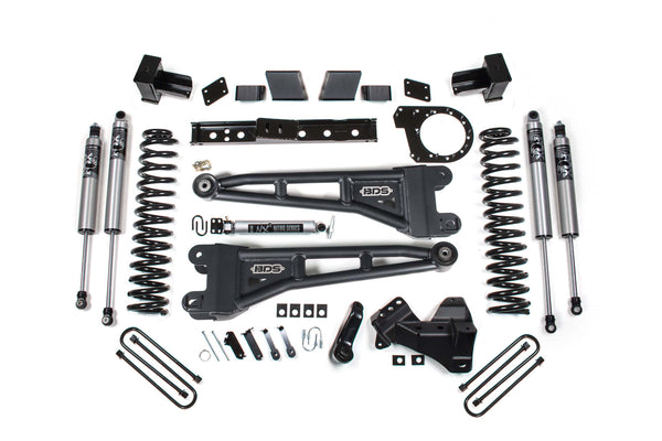 BDS 7 Inch Lift Kit W/ Radius Arm Ford F250/F350 Super Duty 23-26 4WD Diesel 2258PS