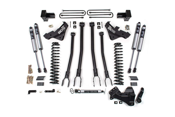 BDS 5 Inch Lift Kit W/ 4-Link Ford F250/F350 Super Duty 23-26 4WD Diesel 2264FS