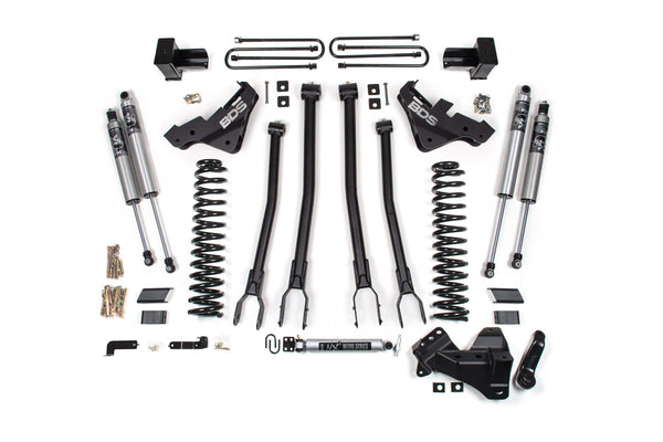 BDS 5 Inch Lift Kit W/ 4-Link Ford F250/F350 Super Duty 23-26 4WD Gas 2265PS